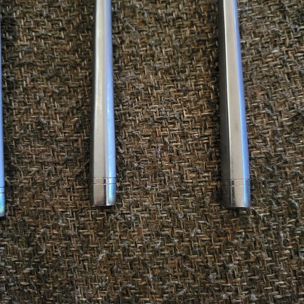 Hampton Silversmiths Stainless China 028‎ Teaspoons Set of 4 Silverware Flatware